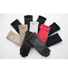 Women's cotton gloves F3/4 - Wholesale