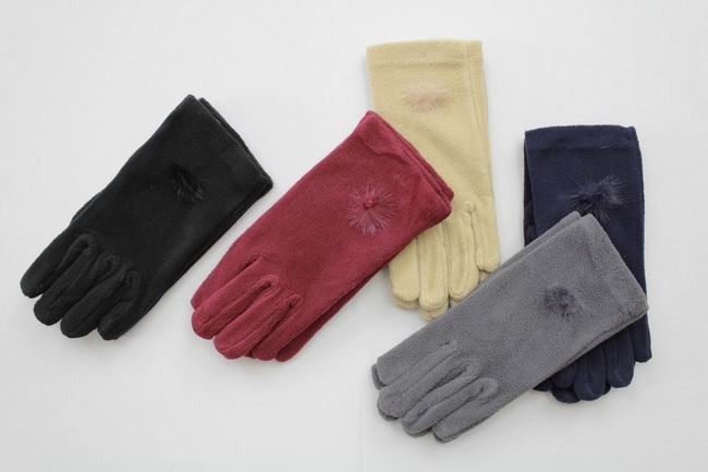 Rękawiczki damskie polarowe - one size