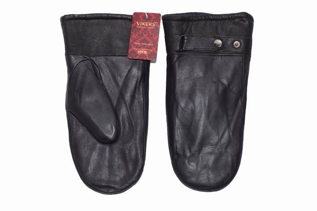 Men's leather gloves - one finger