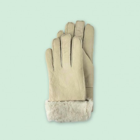 Damskie Rękawiczki Skórzane F8