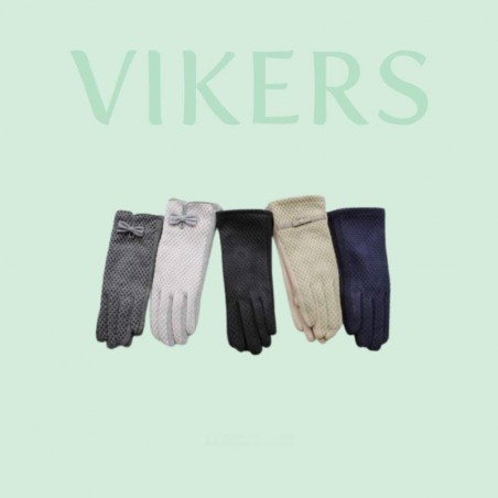 Women's fabric gloves F23