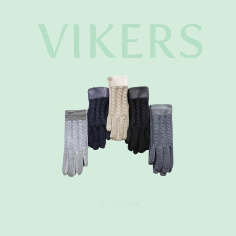 Women's yarn gloves F24 - Wholesale