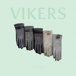 Women's fabric gloves F31 -...