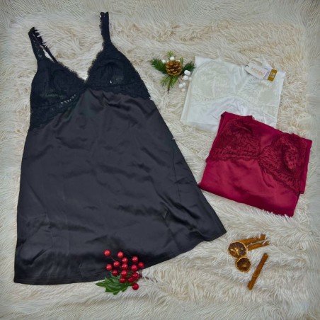 Koszulka nocna 31102Q – lekka, kobieca i delikatna. Idealna do twojej bieliźnianej oferty. Dostępna w naszej hurtowni bielizny.