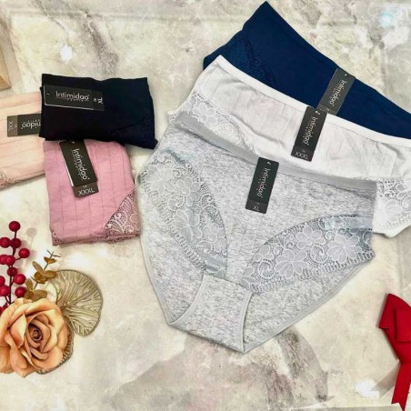 Intimidao D6 Cotton Panties - Stylish women's panties wholesaler