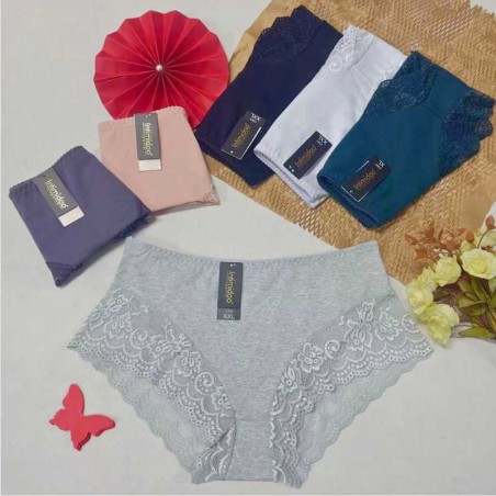 Intimidao panties C364 - Wholesale cotton and lace panties