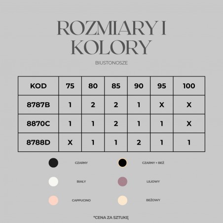 Biustonosz Intimidao 8870C