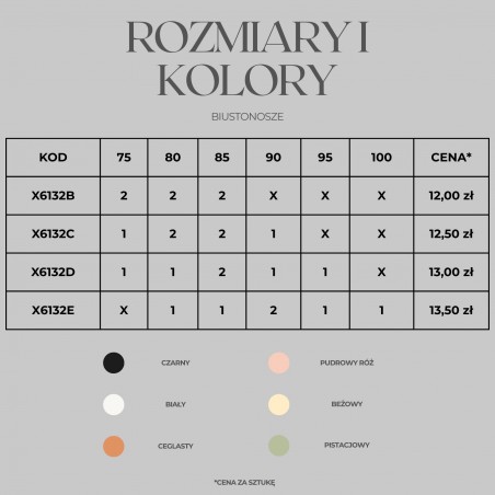 Intimidao™ Biustonosz X6132B | Premium
