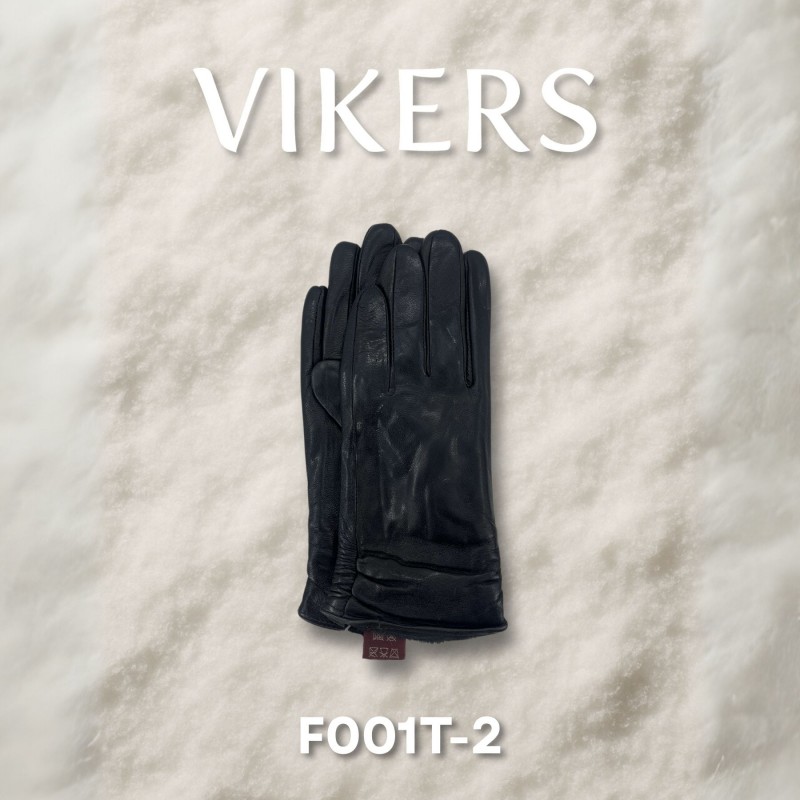 Vikers Women's Leather Gloves F001T