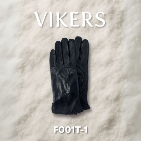 Women's leather gloves VIKERS FO01T - wholesale winter gloves with touch function