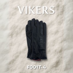 Women's leather gloves VIKERS FO01T - wholesale winter gloves with touch function