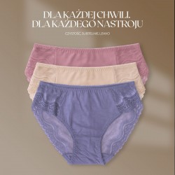 Figi Intimidao 2335 – klasyczne majtki damskie koronkowe 2XL–4XL | Hurtownia bielizny Anfen.eu