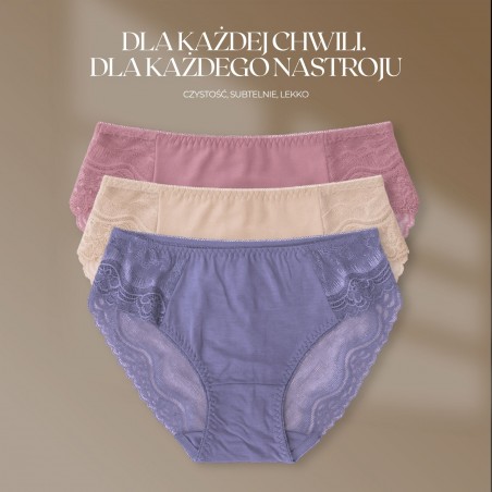 Intimidao 2335 - classic lace panties for women 2XL-4XL | Anfen.eu lingerie wholesaler