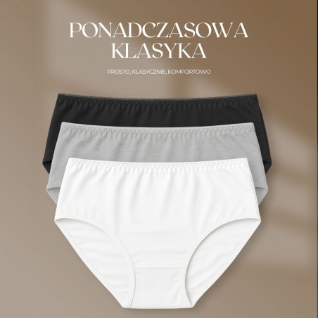 Intimidao Q7800S panties - classic panties in pastel colours - BIO cotton | Anfen.eu lingerie wholesaler