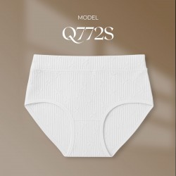 Intimidao Q772S - women's panties BIO Cotton Premium in ribbed pattern | Anfen.eu lingerie wholesaler