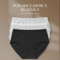 Majtki Intimidao Q719S – gładkie figi damskie BIO Bawełna Premium w pastelowych kolorach | Hurtownia bielizny Anfen.eu