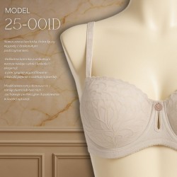 Anfen 25-001D bra - bardot with detachable straps and lace pattern | Anfen.eu lingerie wholesaler