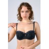 Biustonosz Anfen 23-057C - Bardotka - Bielizna Hurt