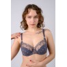 Biustonosz Anfen 23-058C - Siateczka - Wzory - Bielizna Hurt