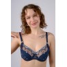 Biustonosz Anfen 23-058D - Siateczka - Wzory - Bielizna Hurt Online