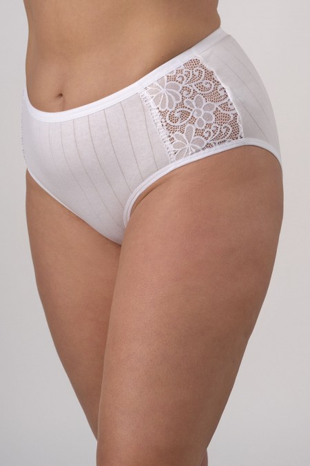 Majtki Intimidao D14 - Hurtownia Bielizny - Koronka boczna - Majtki prążkowane - Prążki