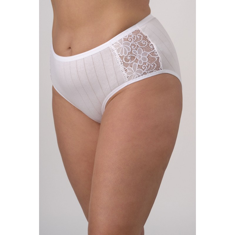 Majtki Intimidao D14 - Hurtownia Bielizny - Koronka boczna - Majtki prążkowane - Prążki