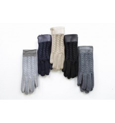 Women's yarn gloves F24 - Wholesale