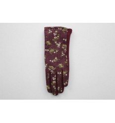 Women's fabric gloves F34 - Wholesale
