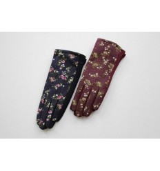 Women's fabric gloves F34 - Wholesale