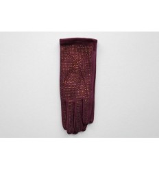 Women's fabric gloves F33 - Wholesale