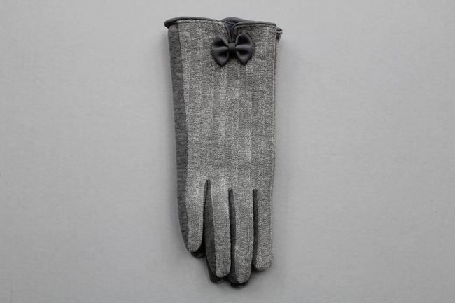 Women's material gloves F31