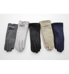 Women's fabric gloves F23