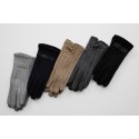 Women's fabric gloves F22 - Wholesale