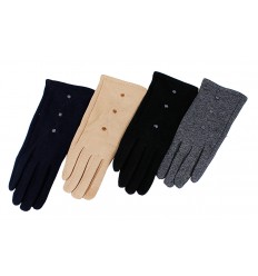 Rękawiczki damskie bawełniane smartfon