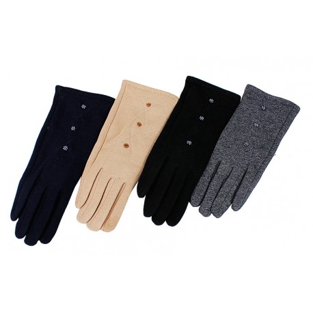 Rękawiczki damskie bawełniane smartfon